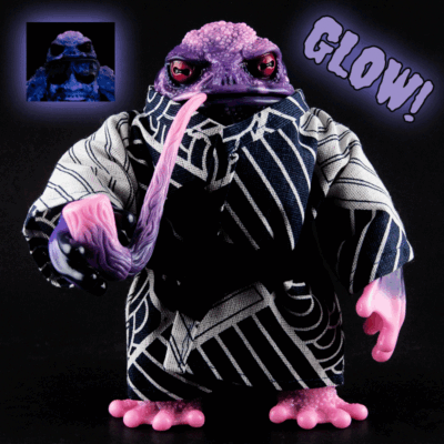 Purple Marbled Mahou Gama with Kimono/Yukata