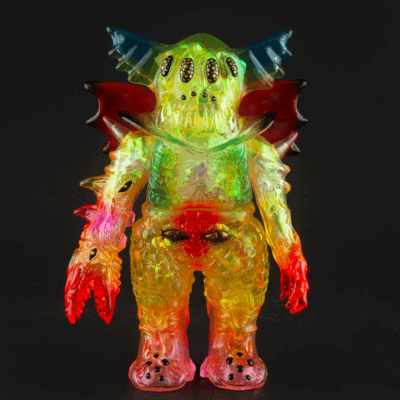 Translucent Arakus Yellow Rainbow Cello Insides